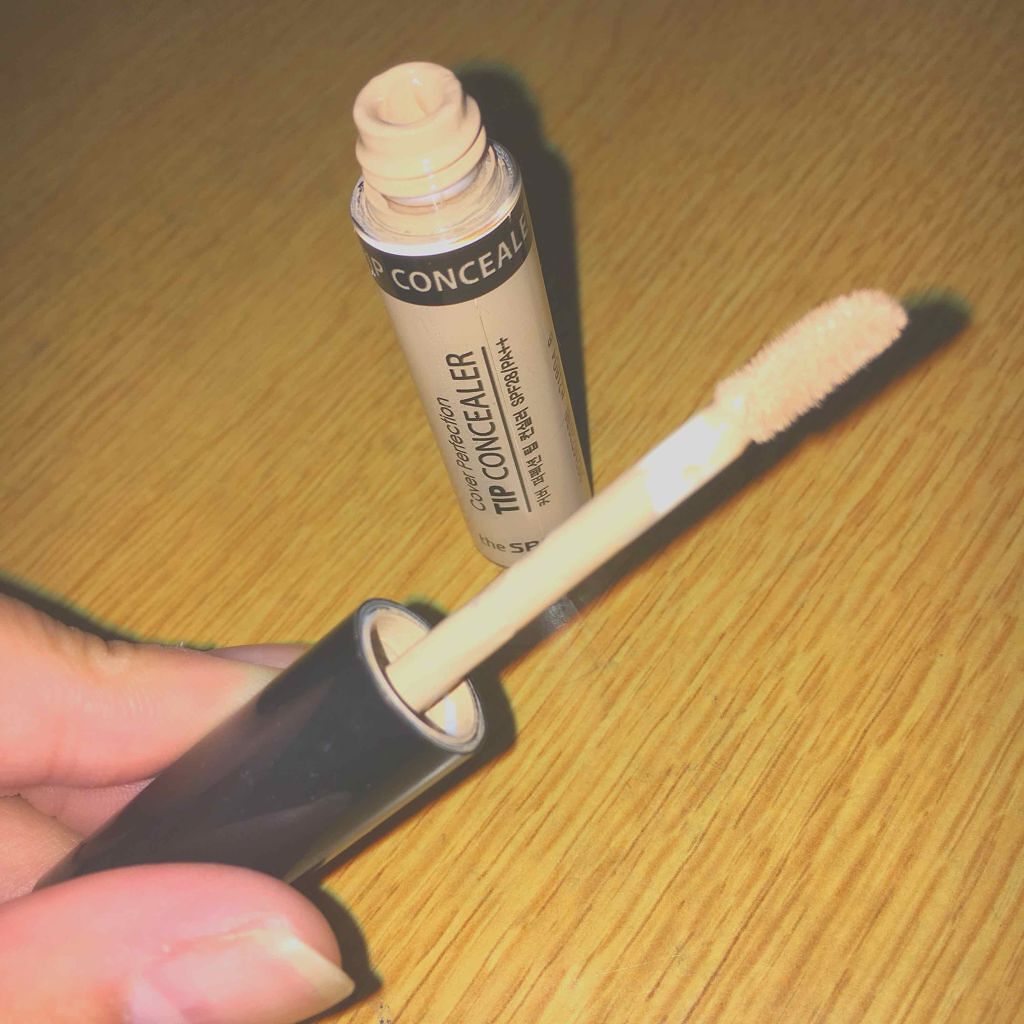 カバーパーフェクション チップコンシーラー/the SAEM/リキッドコンシーラーを使ったクチコミ（1枚目）
