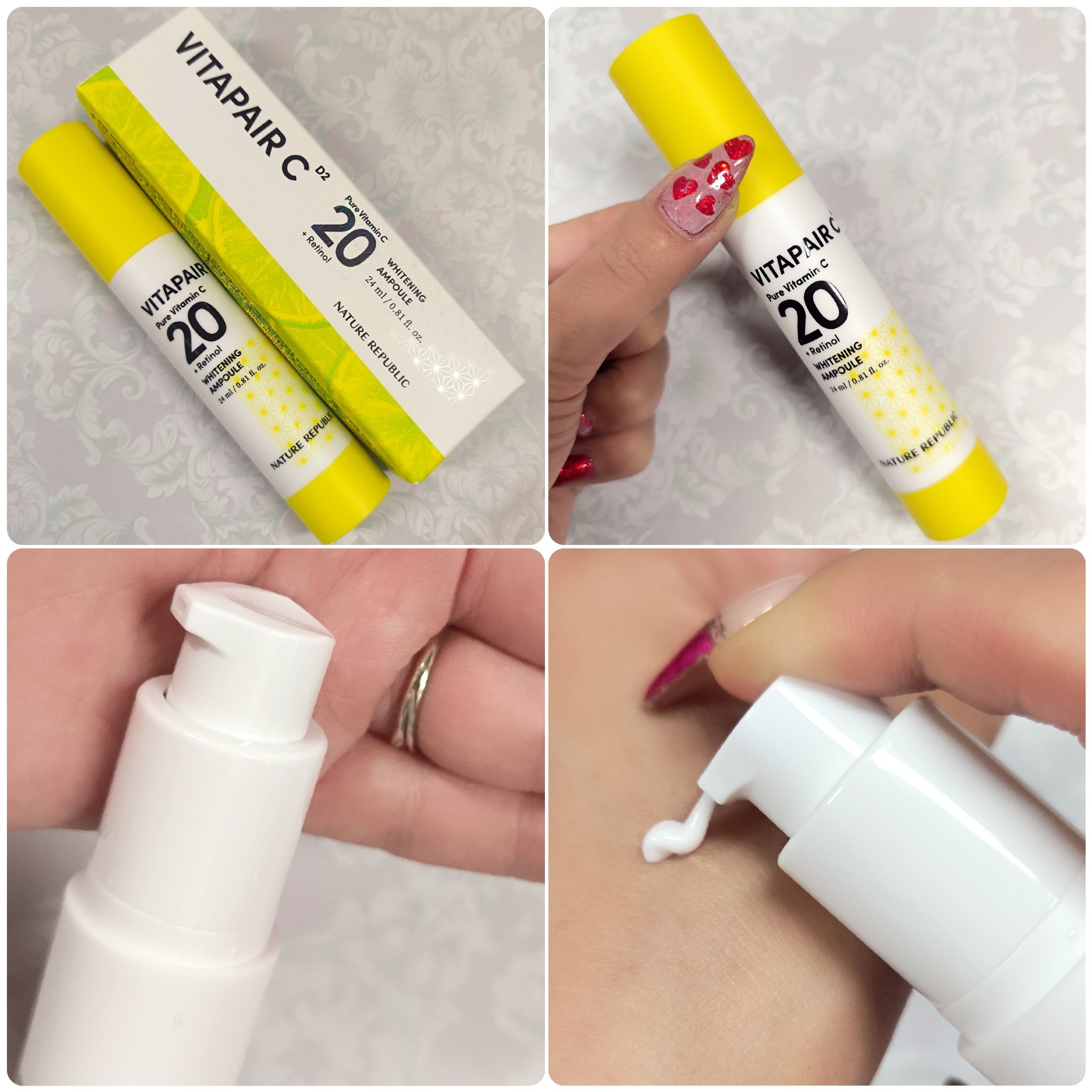 ビタペアC ビタレチ美容液/ネイチャーリパブリック/美容液を使ったクチコミ（2枚目）