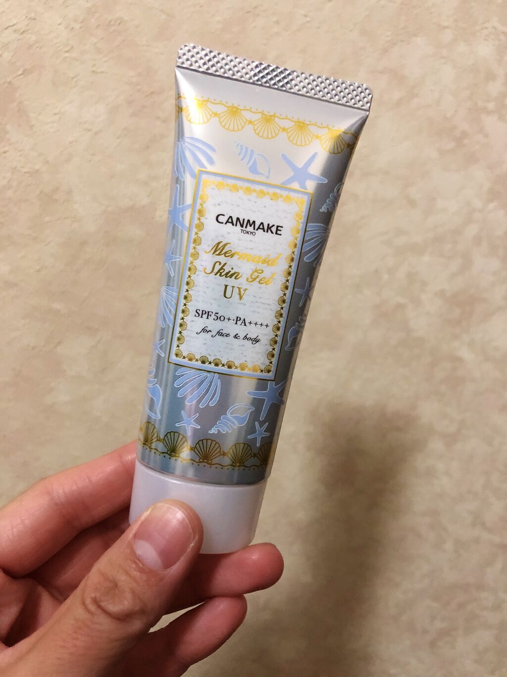 マーメイドスキンジェルUV/キャンメイク/日焼け止めジェルを使ったクチコミ（3枚目）