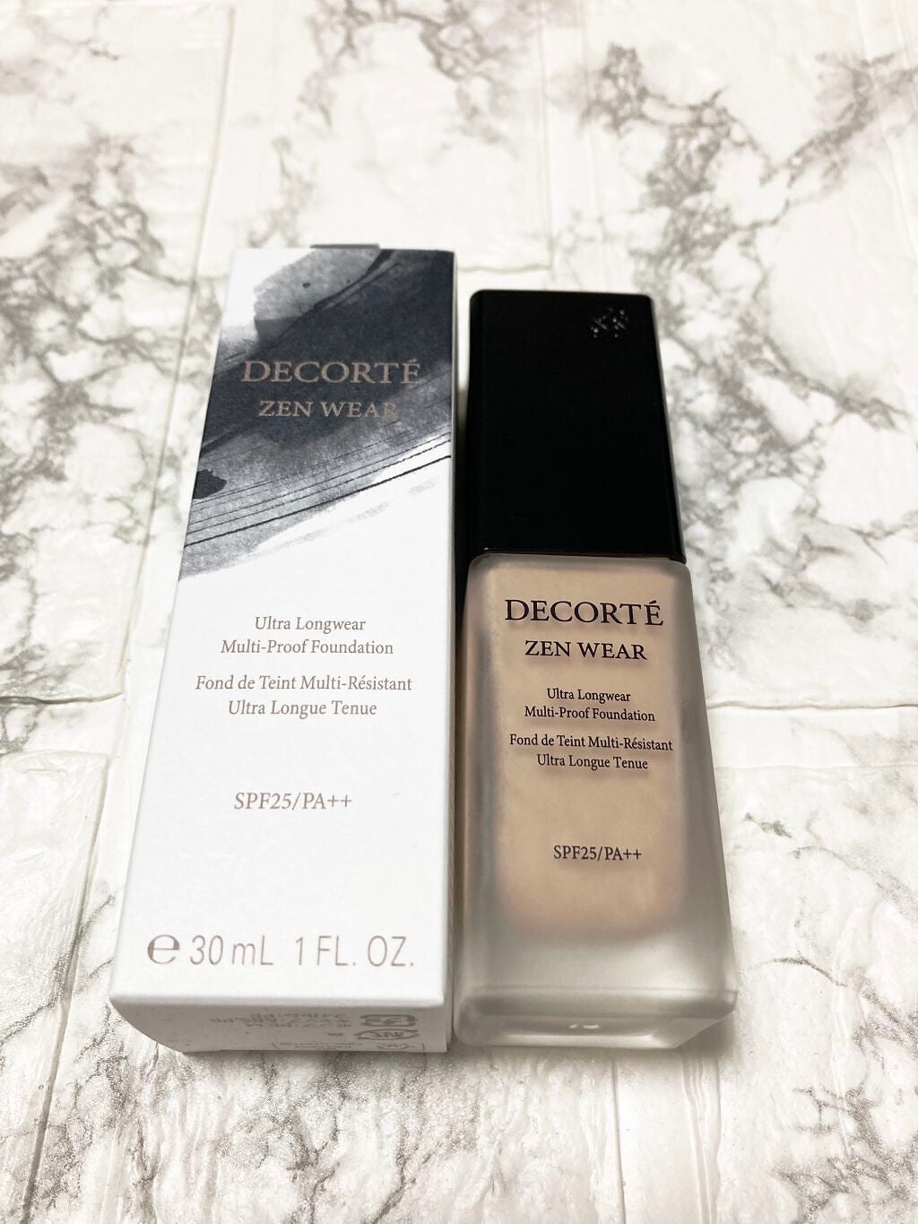 ゼン ウェア フルイド/DECORTÉ/リキッドファンデーションを使ったクチコミ(2枚目)