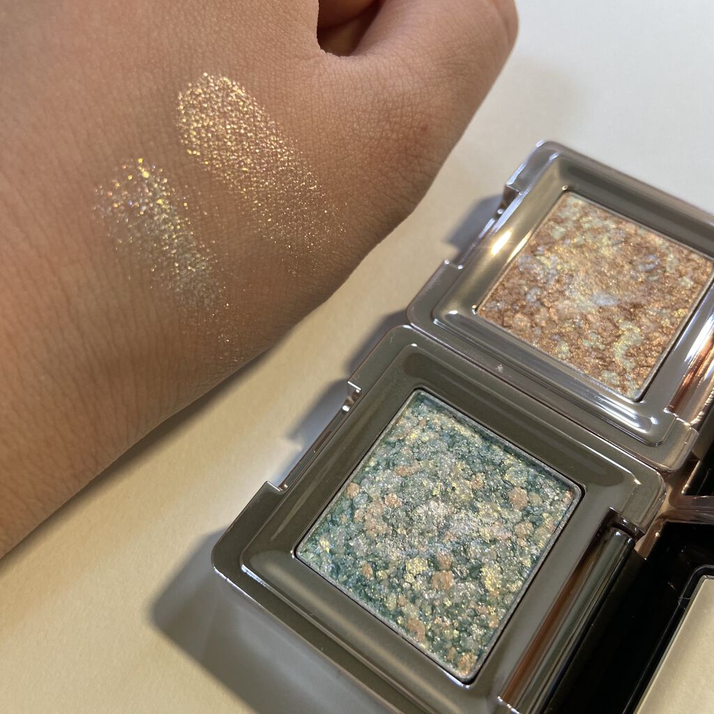 グリッタープリズム シャドウ GOP03 キャンドルプリズム/MISSHA/グリッターを使ったクチコミ（3枚目）