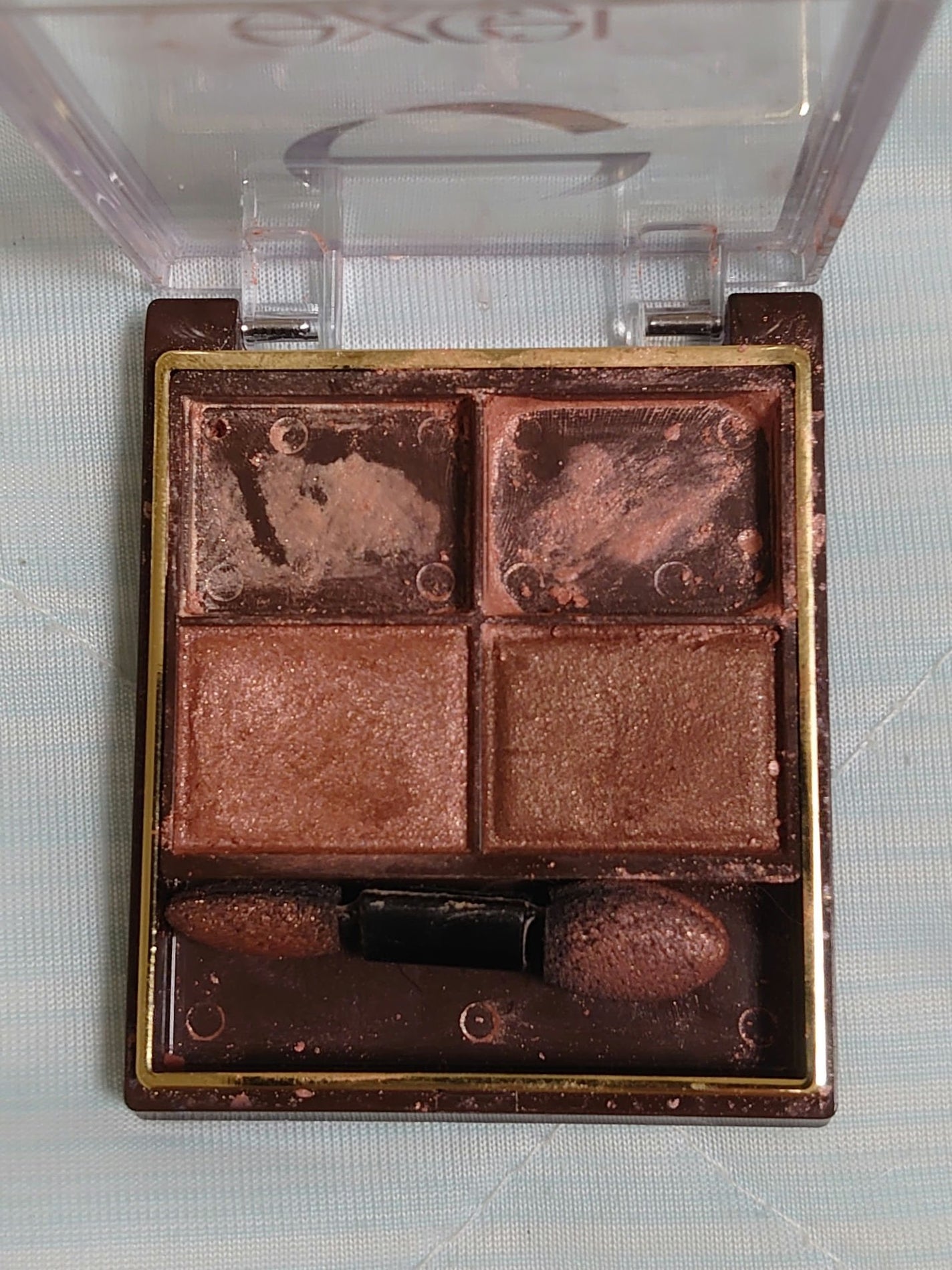 スキニーリッチシャドウ/excel/アイシャドウパレットを使ったクチコミ(3枚目)