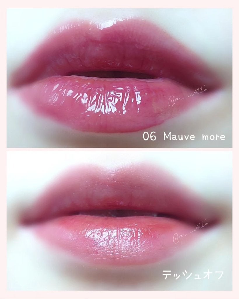 グラッセリップティント/mude/リップティントを使ったクチコミ(3枚目)