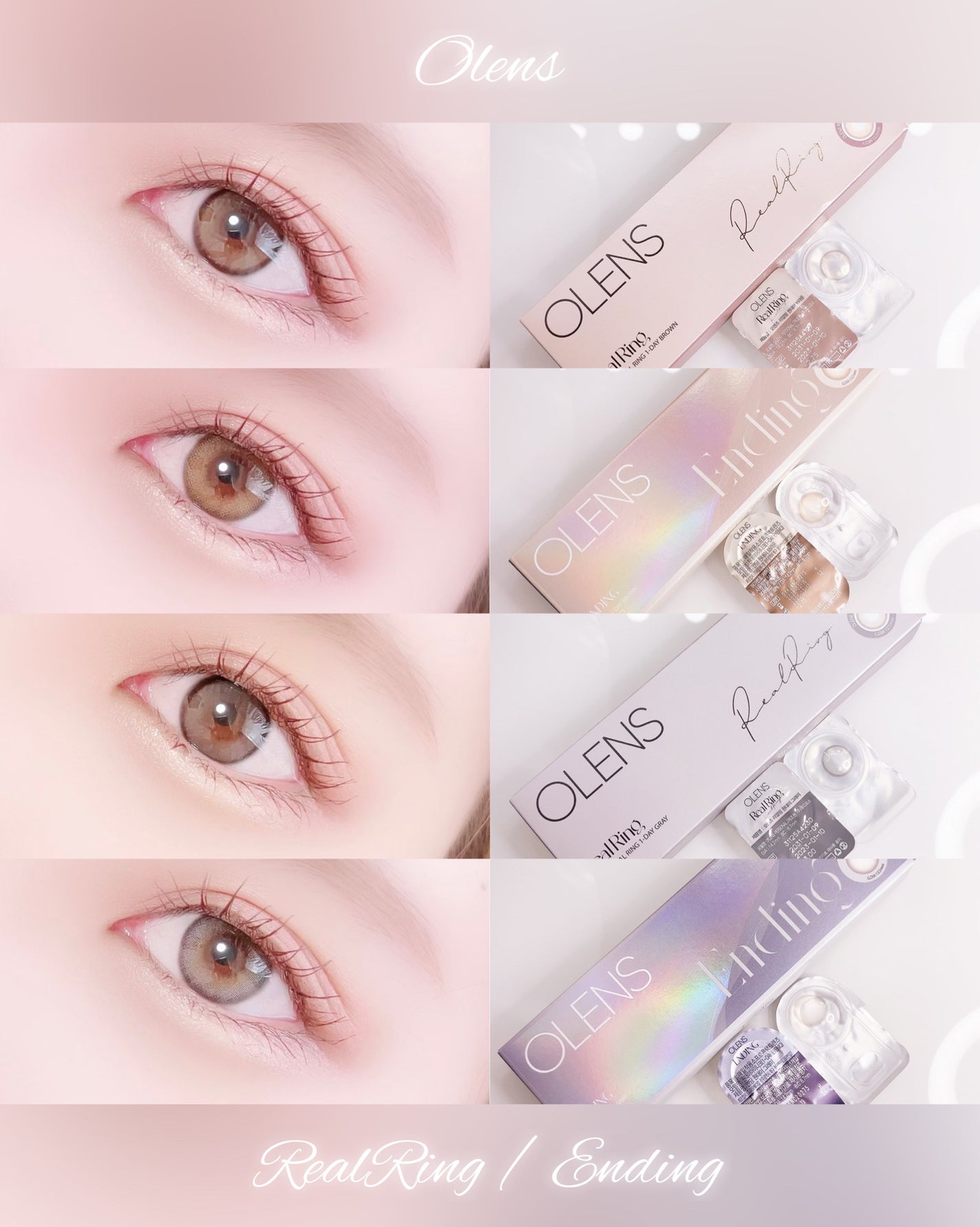 Real Ring 1day/OLENS/ワンデー(1DAY)カラコンを使ったクチコミ(6枚目)