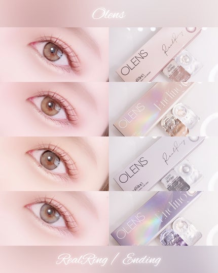 Real Ring 1day/OLENS/ワンデー(1DAY)カラコンを使ったクチコミ(6枚目)