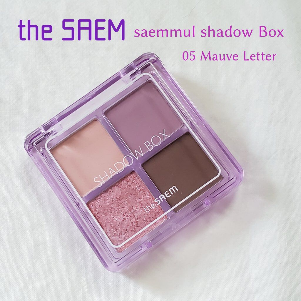 センムル シャドウ ボックス(1)/the SAEM/アイシャドウパレットを使ったクチコミ（1枚目）