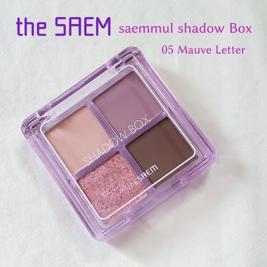 センムル シャドウ ボックス/the SAEM/アイシャドウパレットを使ったクチコミ（1枚目）