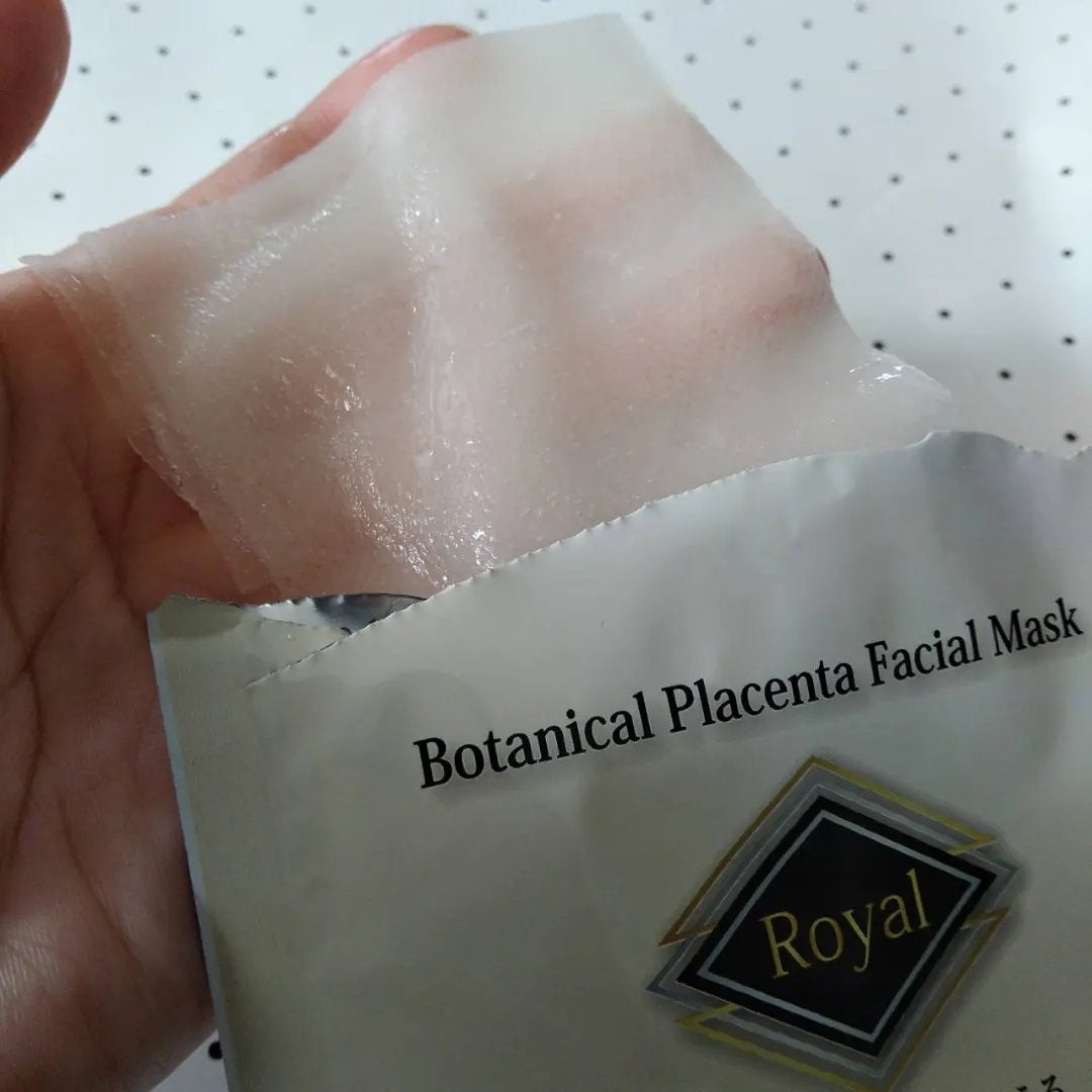 Royal Facial Mask ローヤル シートマスク トライアルセット 5枚/昭和商事/シートマスク・パックを使ったクチコミ(4枚目)