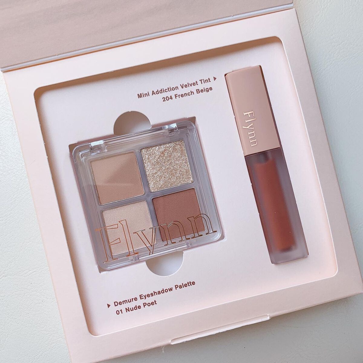 ミニヌーディーエディション/Flynn/メイクアップキットを使ったクチコミ(6枚目)