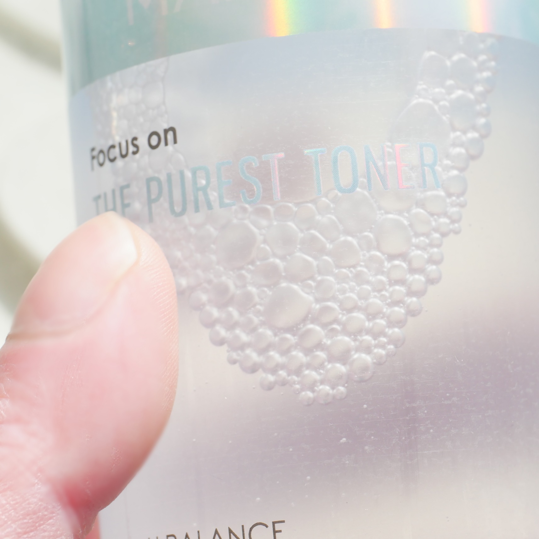 ザ・ピュアレストトナー/MAKE9/化粧水を使ったクチコミ（3枚目）