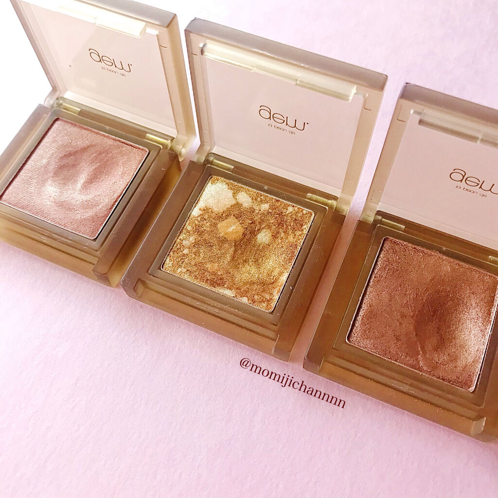 single eye color se-03 ブロンズ/la peau de gem./単色アイシャドウを使ったクチコミ（1枚目）