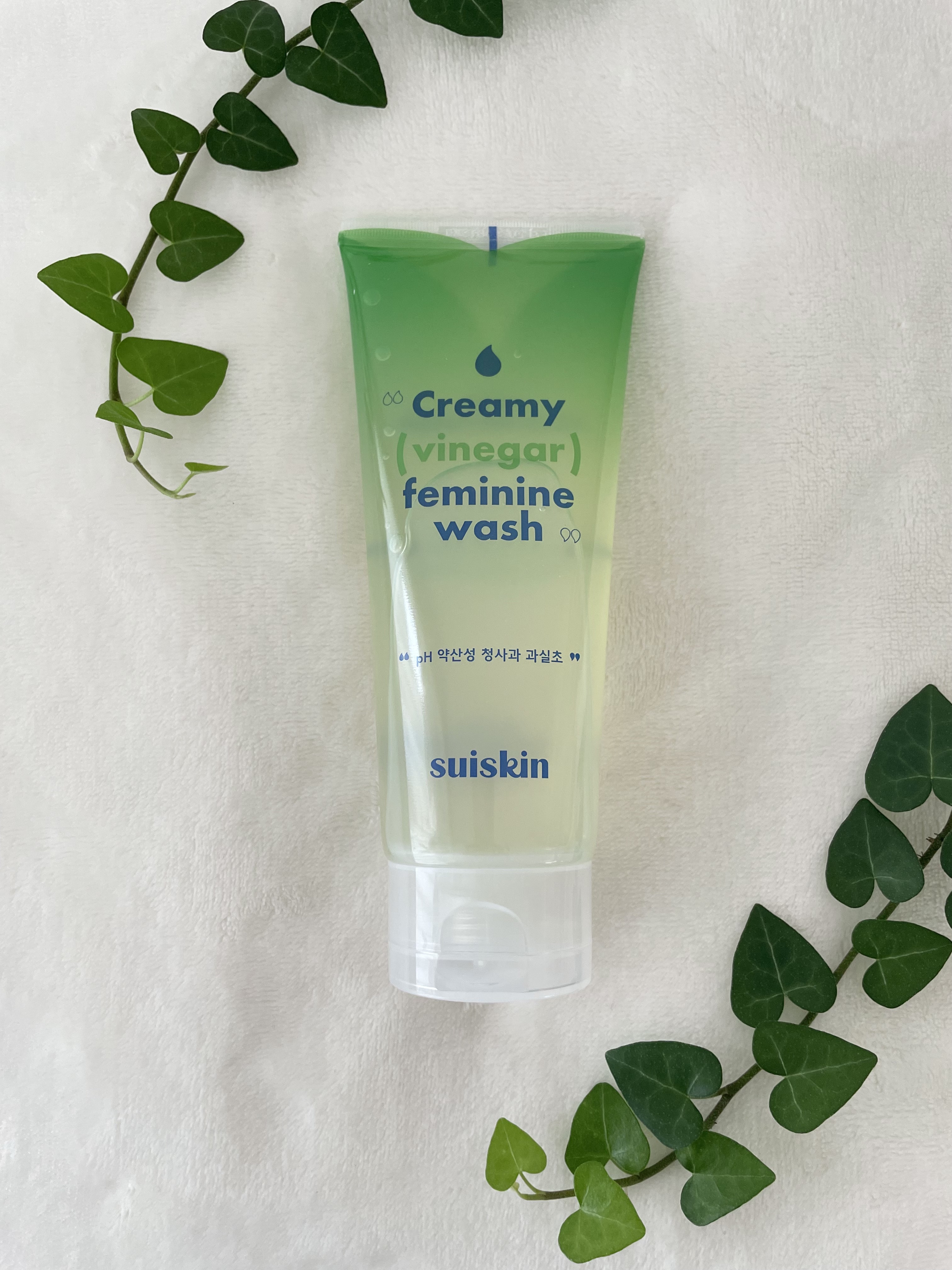 クリーミービネガーフェミニンウォッシュ/suiskin/ボディソープを使ったクチコミ（1枚目）