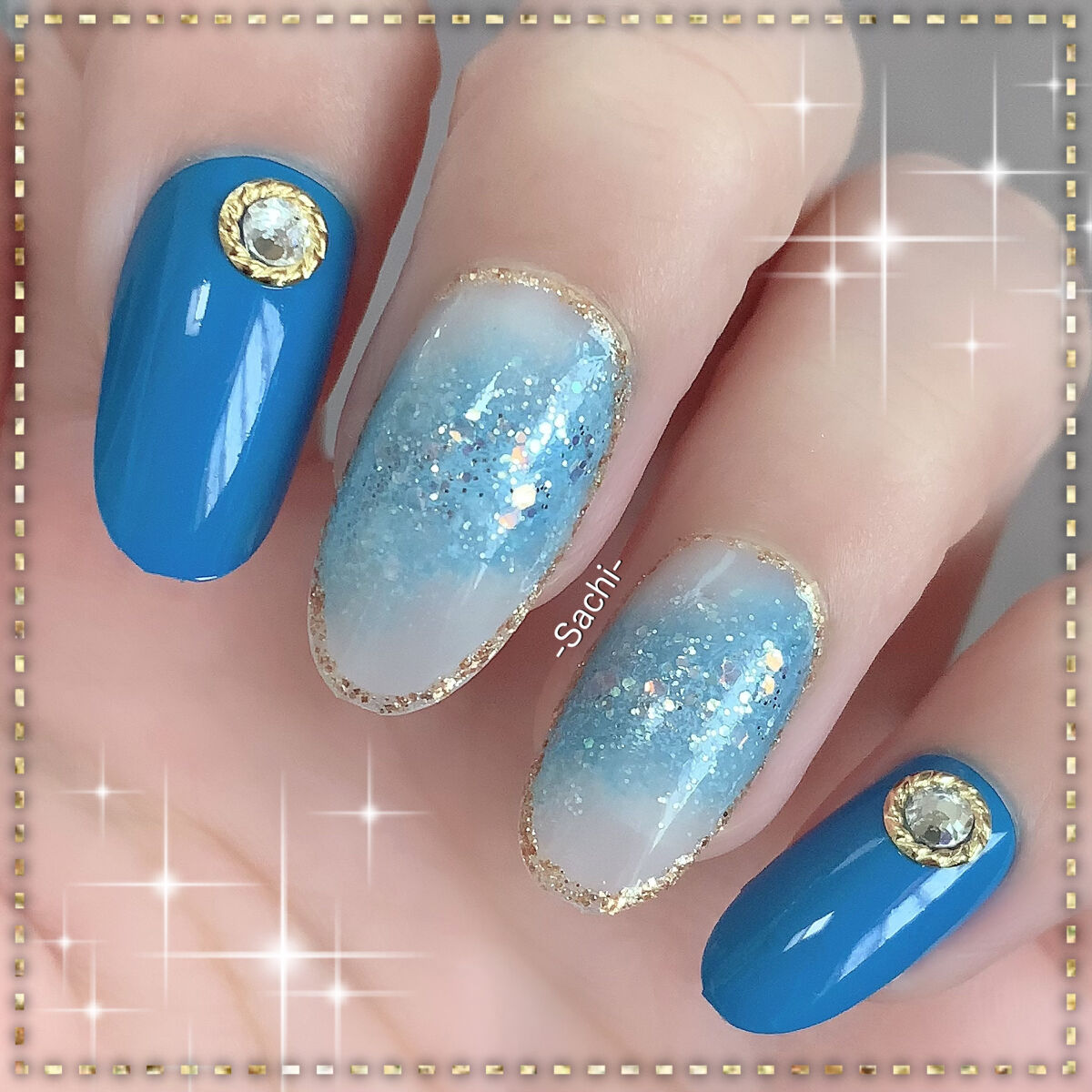 ネイルホリック Soft Neon color BL923/ネイルホリック/マニキュアを使ったクチコミ（3枚目）