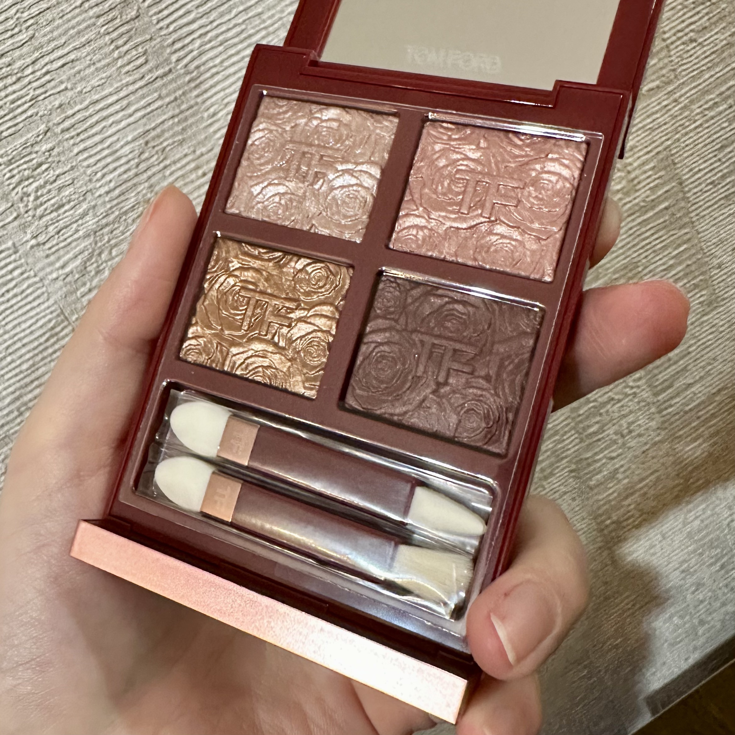 アイ カラー クォード/TOM FORD BEAUTY/アイシャドウパレットを使ったクチコミ（1枚目）