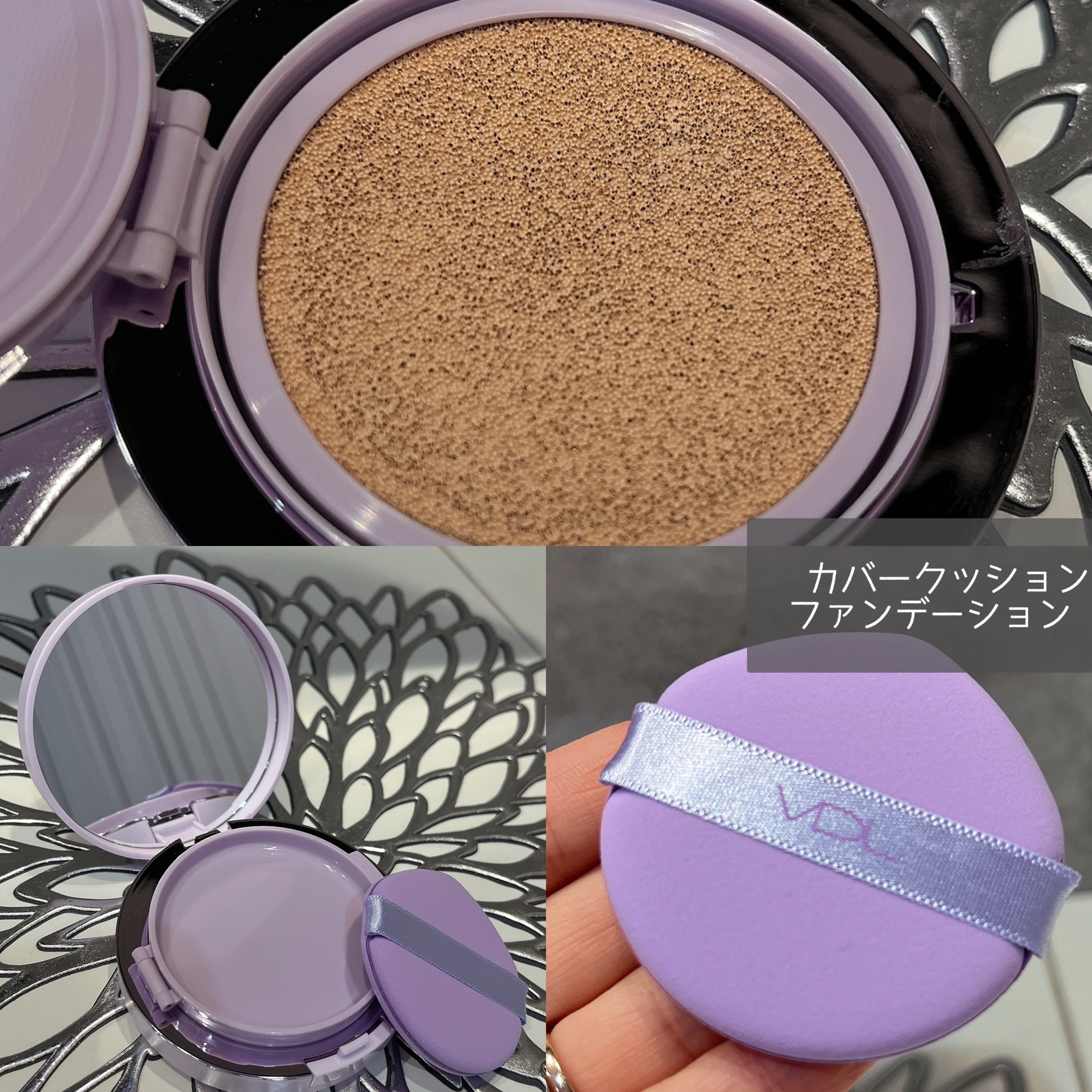 パーフェクティング シルキーフィット カバー クッション ファンデーション/VDL/クッションファンデーションを使ったクチコミ（2枚目）