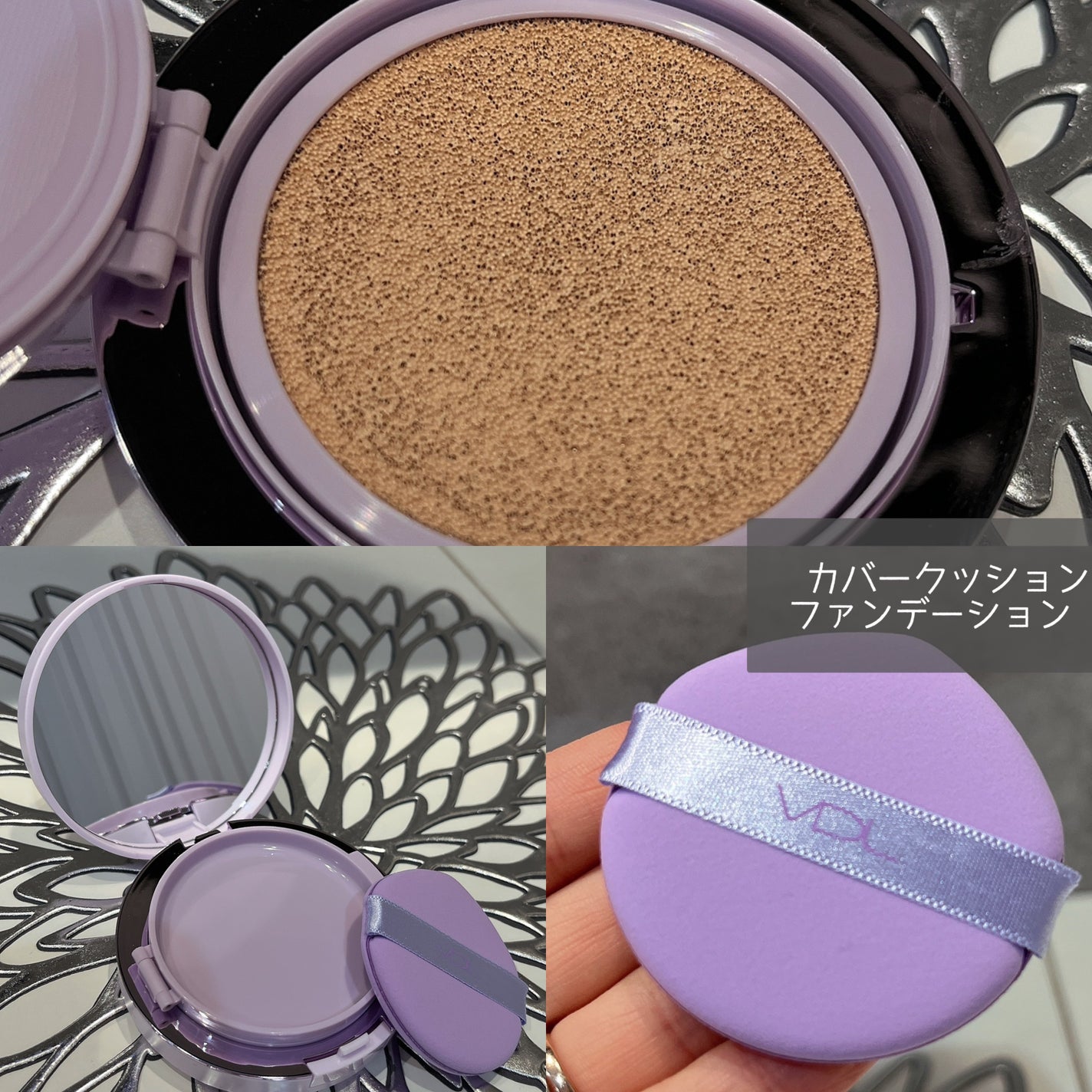 パーフェクティング シルキーフィット カバー クッション ファンデーション/VDL/クッションファンデーションを使ったクチコミ(2枚目)