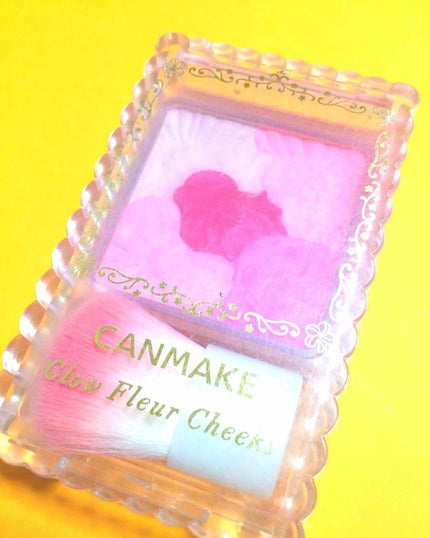 グロウフルールチークス/キャンメイク/パウダーチークを使ったクチコミ(1枚目)