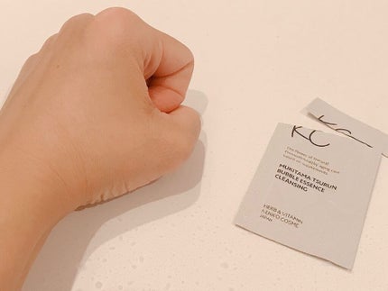 そうちゃん on LIPS 「株式会社ハーブ健康本舗さんの『KCむきタマつるん発泡美容液クレ..」(9枚目)