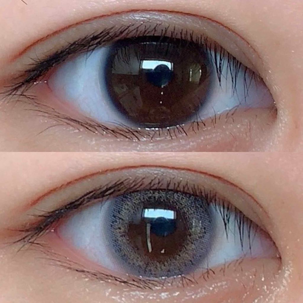 エバーカラーワンデーナチュラル モイストレーベルUV/エバーカラー/ワンデー(1DAY)カラコンを使ったクチコミ(3枚目)