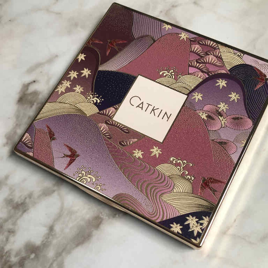 長相思シリーズ 9色アイシャドウパレット/CATKIN/アイシャドウパレットを使ったクチコミ(4枚目)