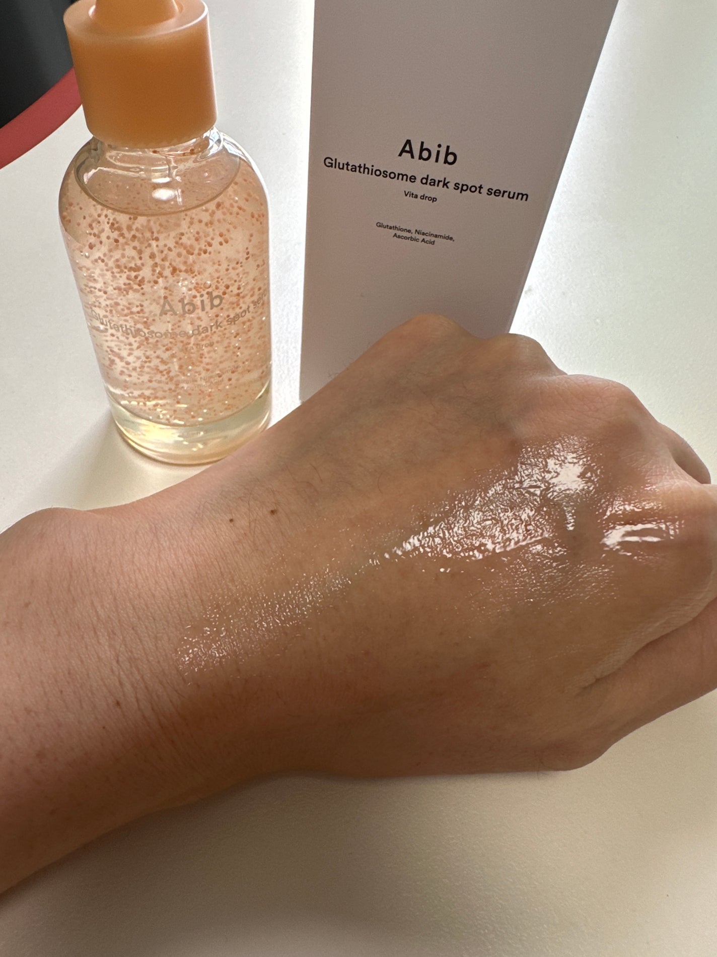 アビブ グルタチオンソームダークスポットセラムビタドロップ/Abib /美容液を使ったクチコミ(2枚目)