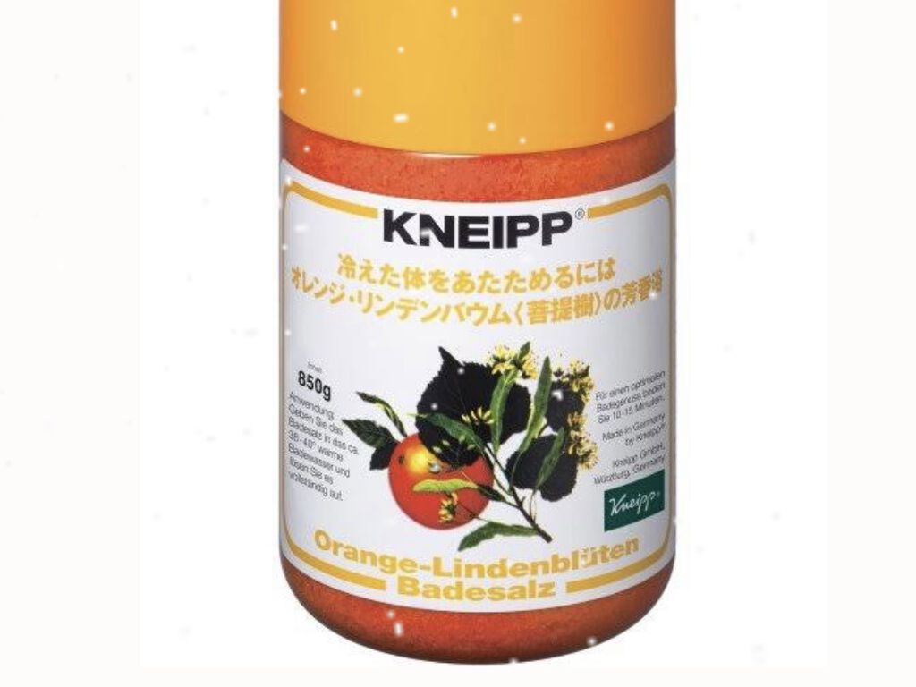 クナイプ バスソルト オレンジ・リンデンバウム<菩提樹>の香り/クナイプ/無機塩系入浴剤を使ったクチコミ（1枚目）