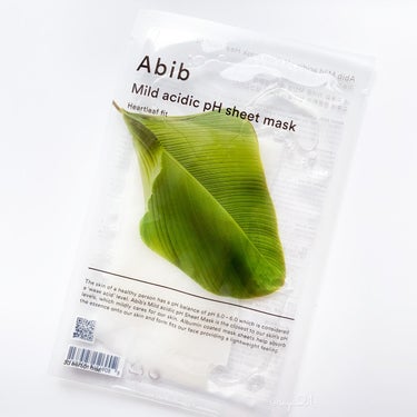 弱酸性pHシートマスク ドクダミフィット/Abib /シートマスク・パックを使ったクチコミ（1枚目）