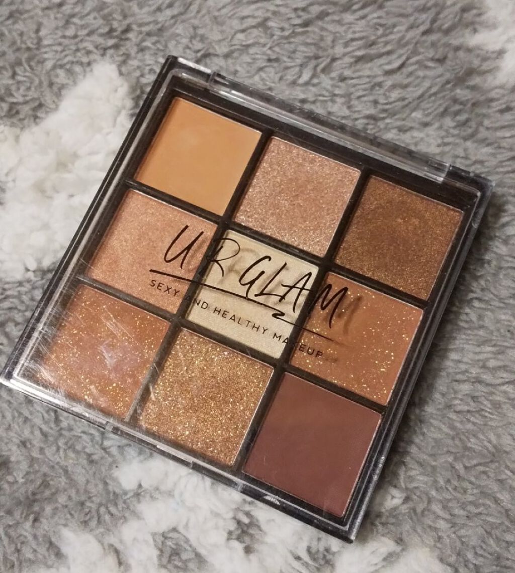UR GLAM　BLOOMING EYE COLOR PALETTE/U R GLAM/アイシャドウパレットを使ったクチコミ（1枚目）