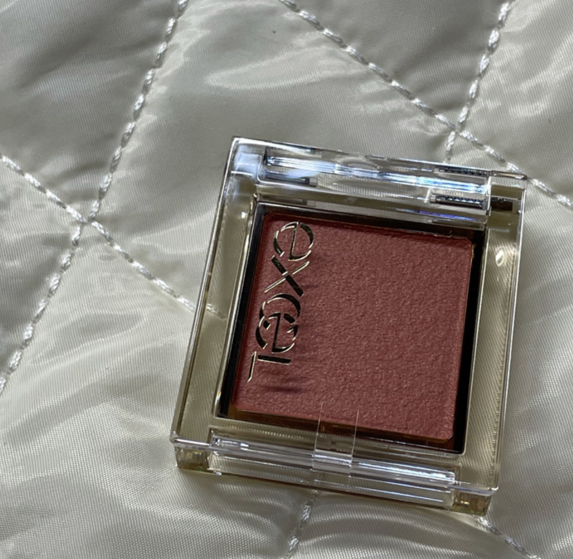 アイプランナー F02 ナツメグ/excel/単色アイシャドウを使ったクチコミ（1枚目）