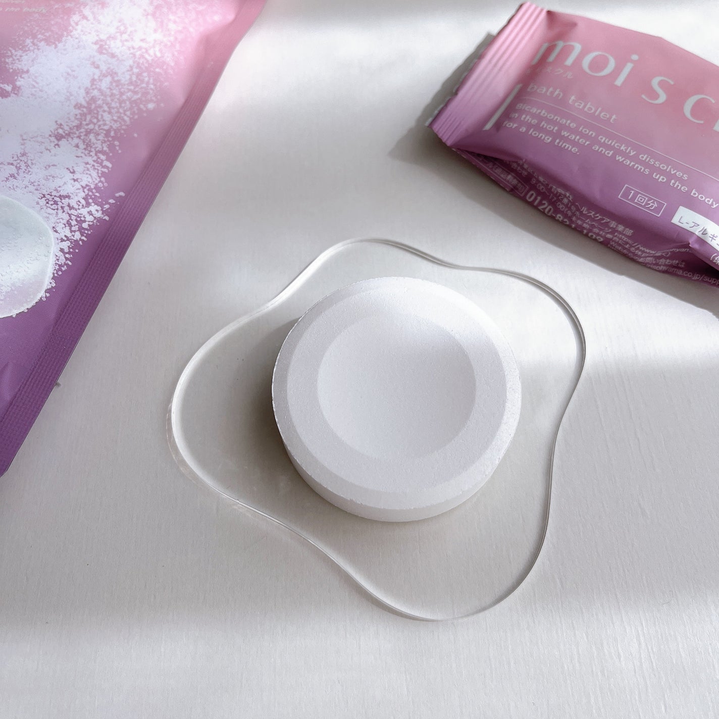 重炭酸入浴剤 moi s cle /アイリスオーヤマ/炭酸系入浴剤を使ったクチコミ(3枚目)