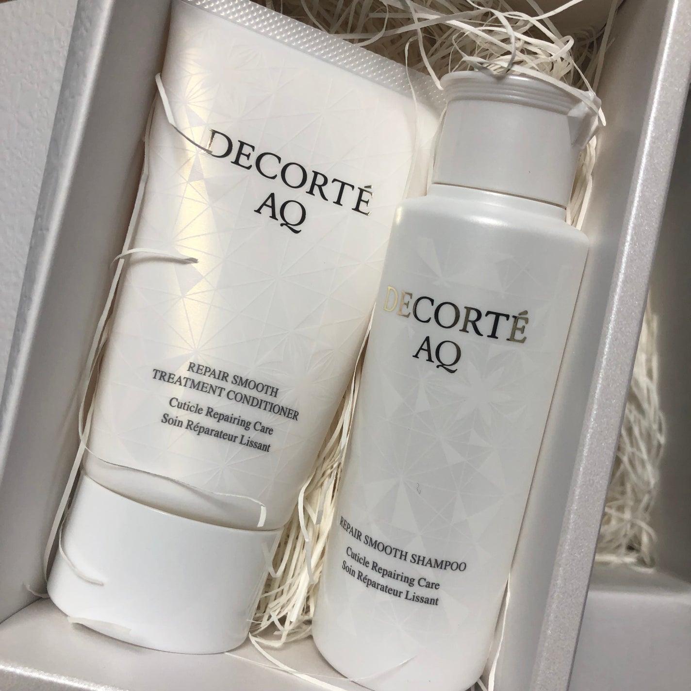 AQ リペア スムース シャンプー/トリートメント コンディショナー/DECORTÉ/市販シャンプーを使ったクチコミ(1枚目)