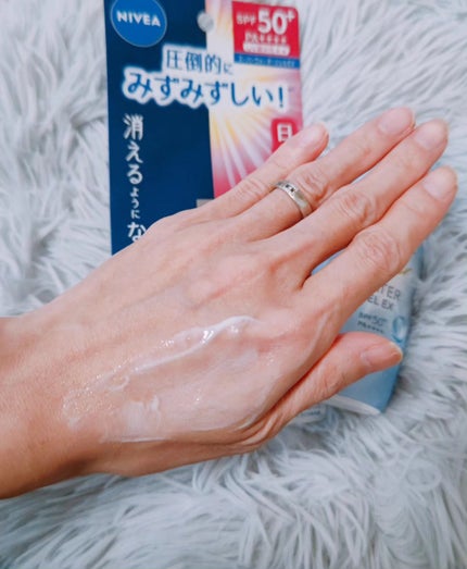 ニベアUV ウォータージェルEX/ニベア/日焼け止めジェルを使ったクチコミ(3枚目)