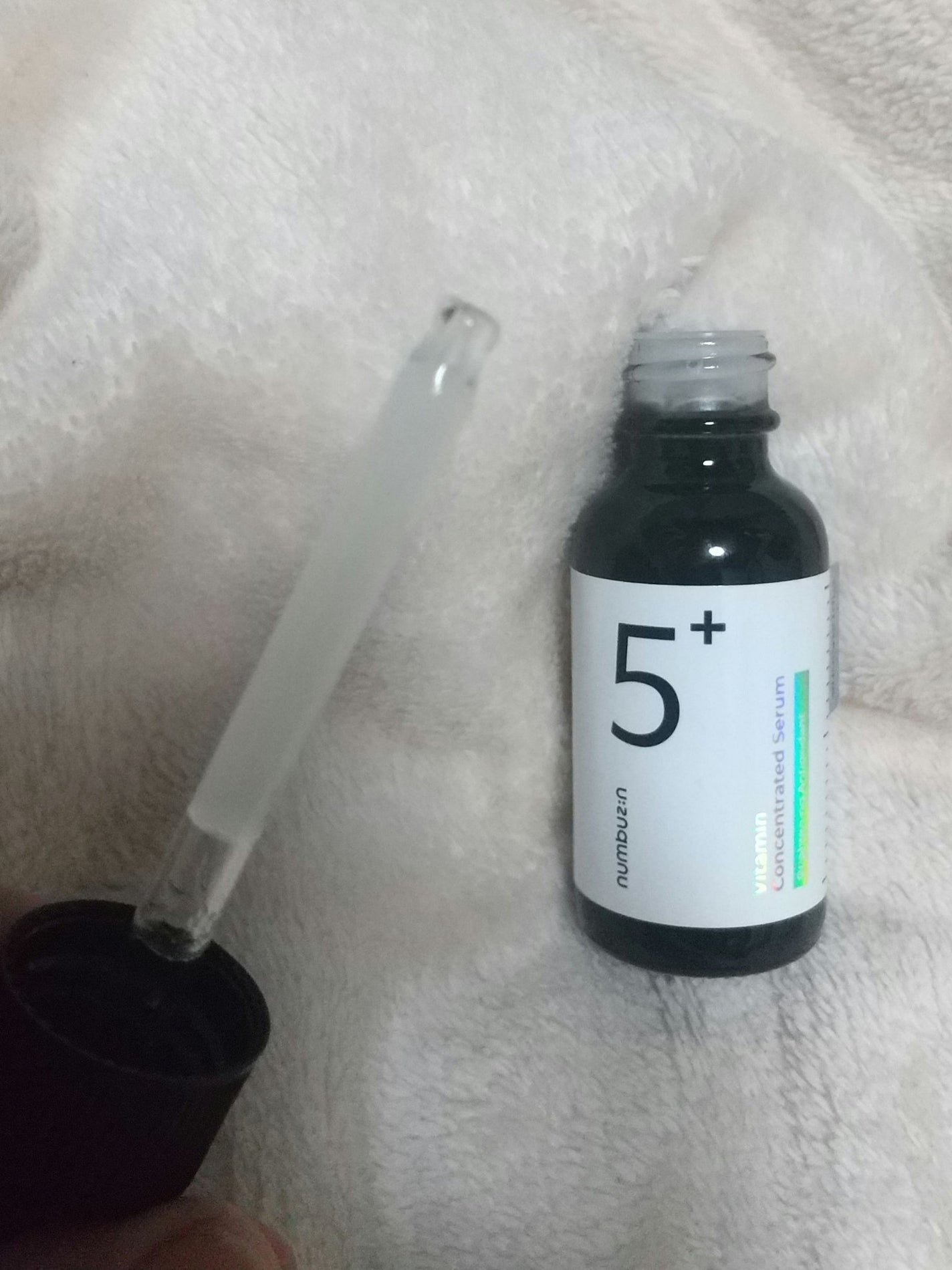 5番 白玉グルタチオンC美容液/numbuzin/美容液を使ったクチコミ(2枚目)
