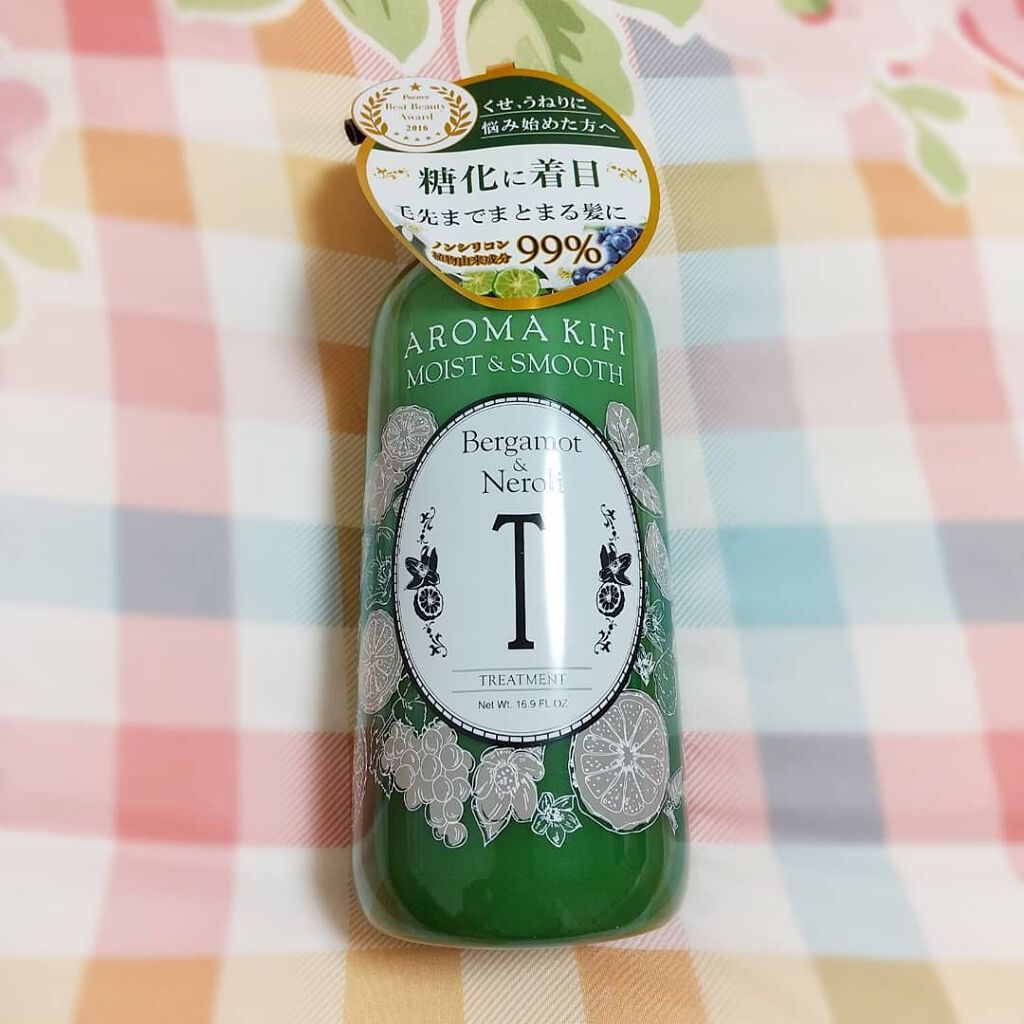 モイスト&スムースシャンプー/トリートメント/AROMA KIFI/シャンプー・コンディショナーを使ったクチコミ(1枚目)