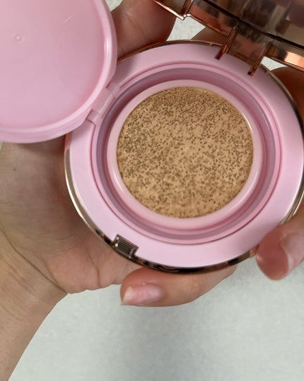 ピンクティーツリーカバーアップグロウクッション/APLIN/クッションファンデーションを使ったクチコミ(5枚目)