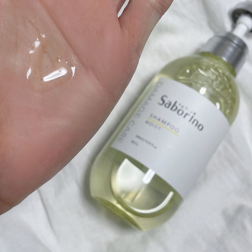 ハヤラクシャンプー モイスト/トリートメント モイスト シャンプー本体/サボリーノ/市販シャンプーを使ったクチコミ（3枚目）