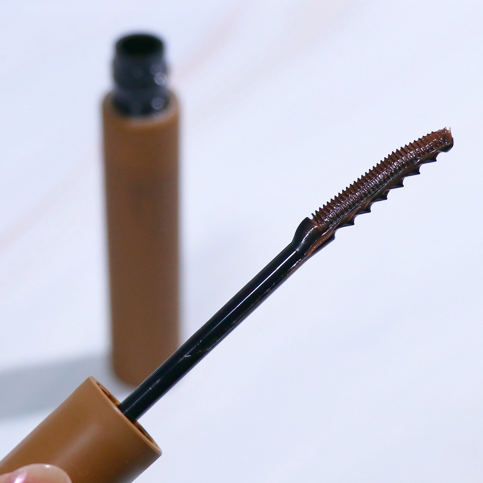 エテュセ アイエディション(ラッシュトップコート) 02 ラスターブラウン/ettusais/マスカラトップコートを使ったクチコミ（2枚目）