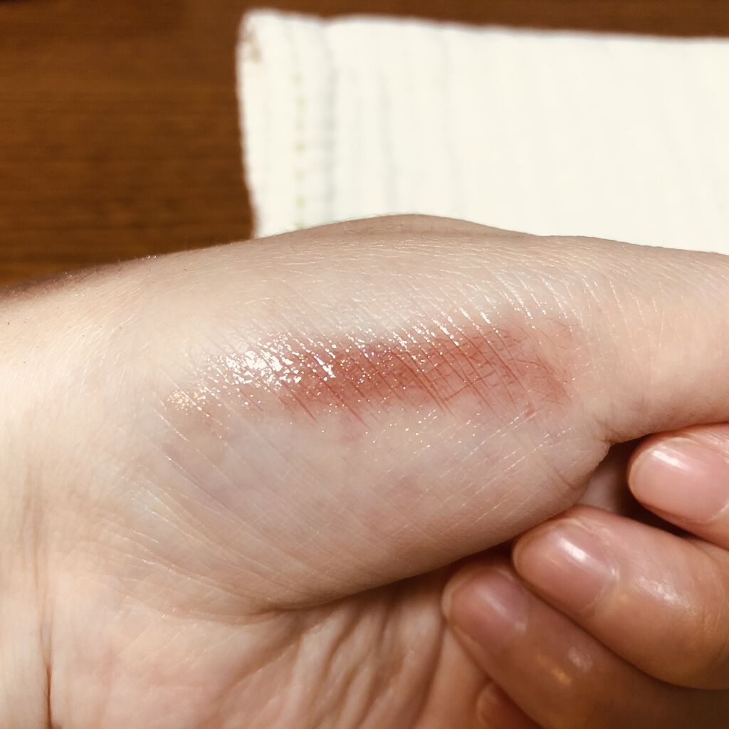 ドラマティックルージュEX オーロライルミネーションカラー 40 パリスダークレッド/マキアージュ/口紅を使ったクチコミ（3枚目）