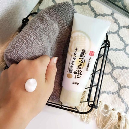 WRクレンジング洗顔 N/なめらか本舗/洗顔フォームを使ったクチコミ(2枚目)