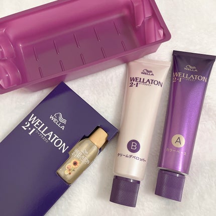 ウエラトーン ツープラスワン クリームタイプ/ウエラ/ヘアカラーを使ったクチコミ(2枚目)