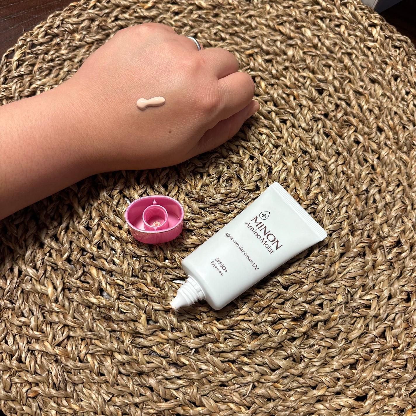 ミノン アミノモイスト エイジングケア デイクリームUV/ミノン/日焼け止めクリームを使ったクチコミ(2枚目)