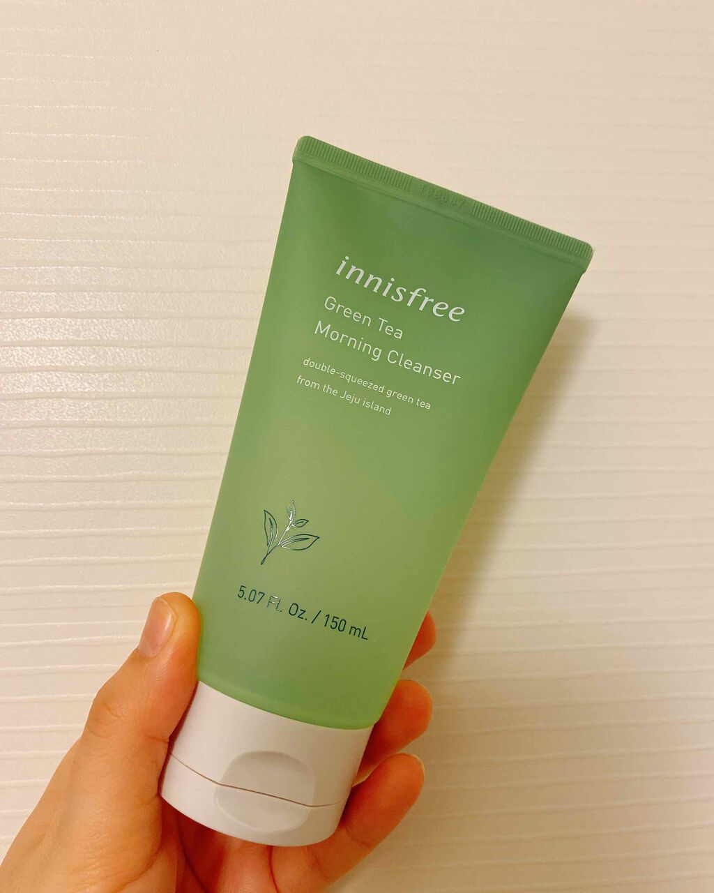 グリーンティー モーニングクレンザー/innisfree/洗顔フォームを使ったクチコミ(1枚目)
