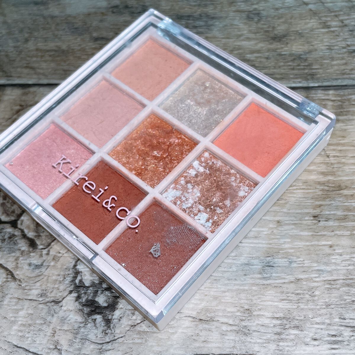 アイシャドウパレット/Kirei&co./アイシャドウパレットを使ったクチコミ（1枚目）
