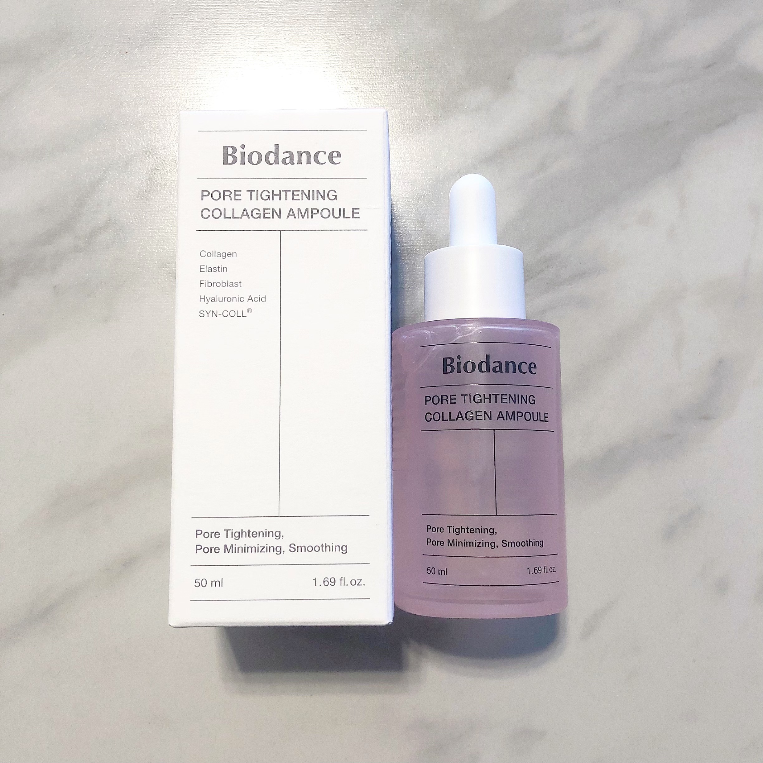 ポアタイトニングコラーゲンアンプル/Biodance/美容液を使ったクチコミ（1枚目）