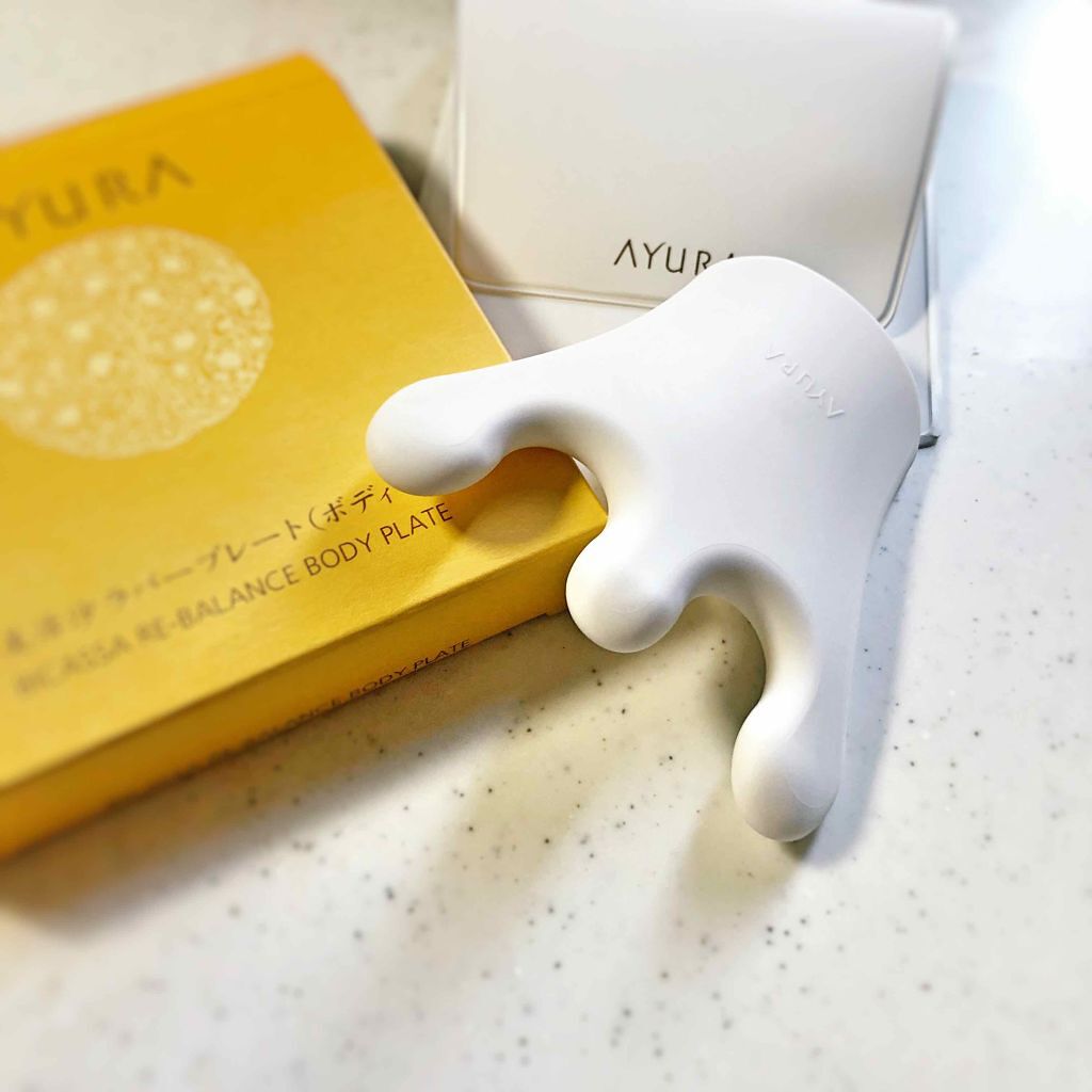 ビカッサ リバランスボディープレート/AYURA/かっさプレートを使ったクチコミ（2枚目）