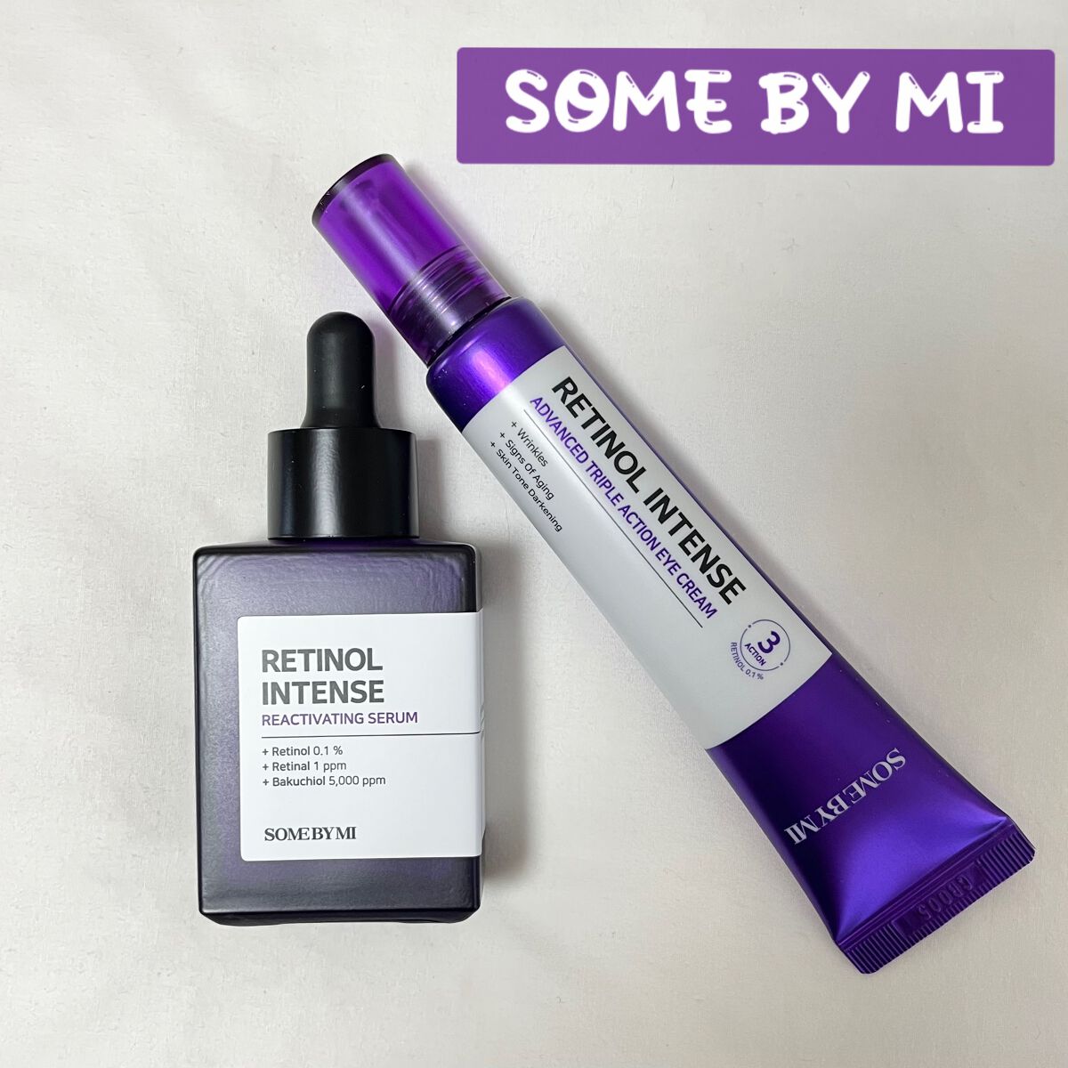 レチノールインテンシブ アドバンスドトリプルアクションアイクリーム/SOME BY MI/アイケア・アイクリームを使ったクチコミ（1枚目）