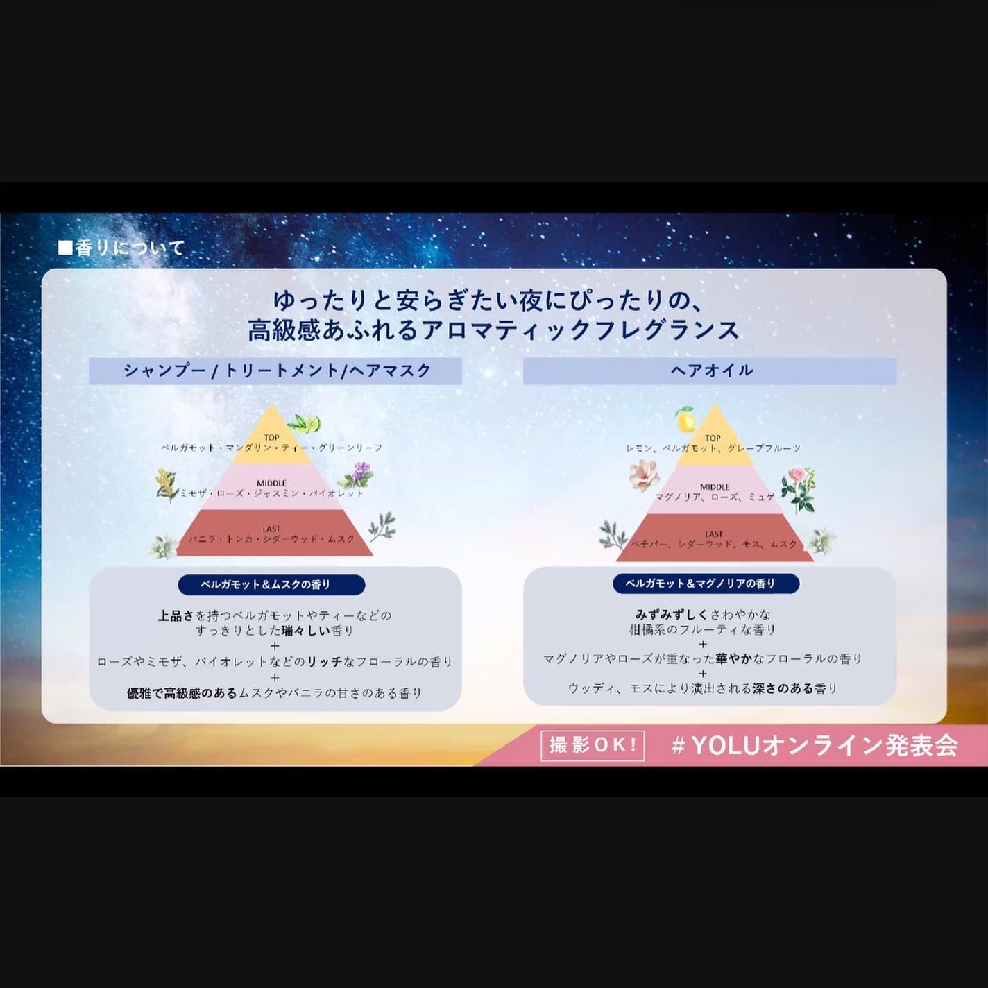 リラックスナイトリペア シャンプー/トリートメント/YOLU/市販シャンプーを使ったクチコミ(7枚目)