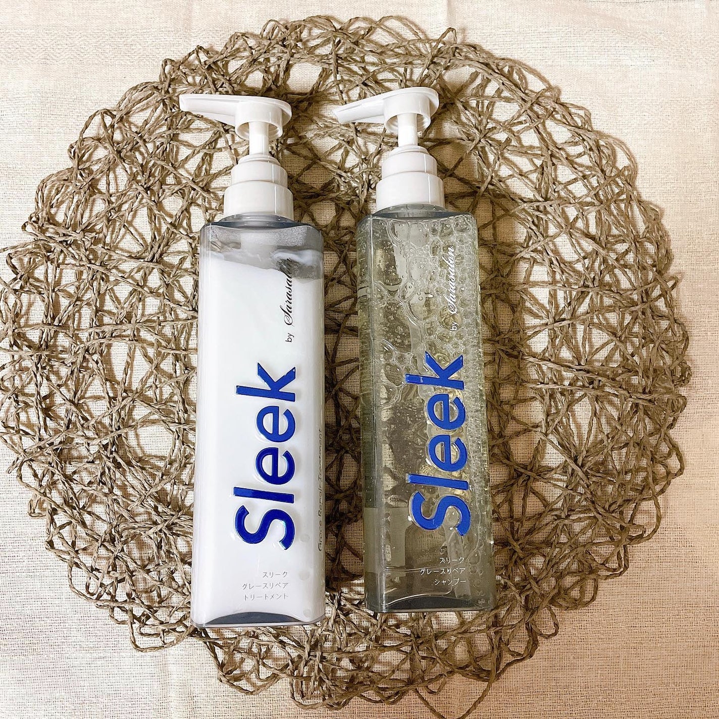 グレースリペアシャンプー/トリートメント/スリーク by サラサロン/市販シャンプーを使ったクチコミ(2枚目)