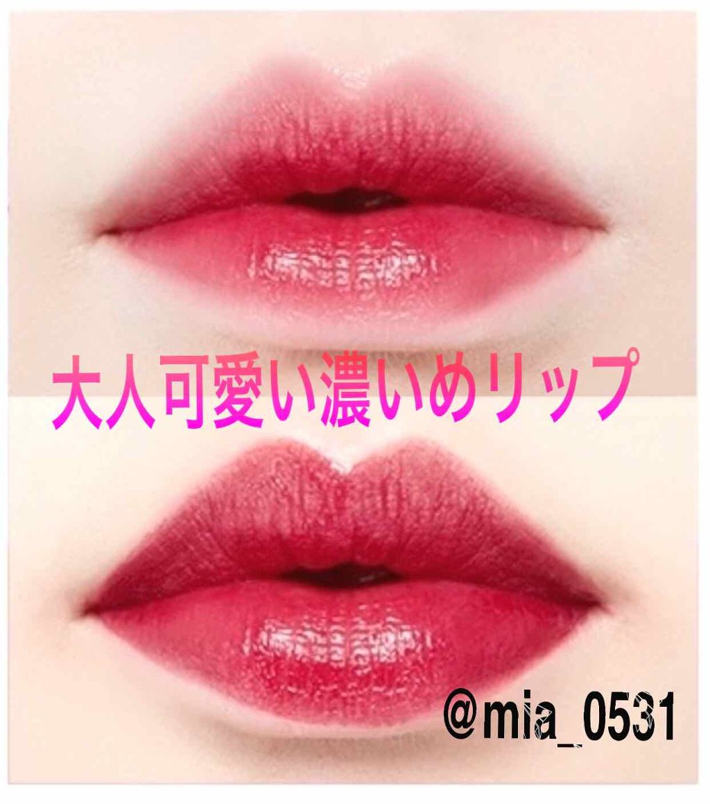 ディアダーリン ウォータージェルティント （アイスティント）/ETUDE/口紅を使ったクチコミ（1枚目）