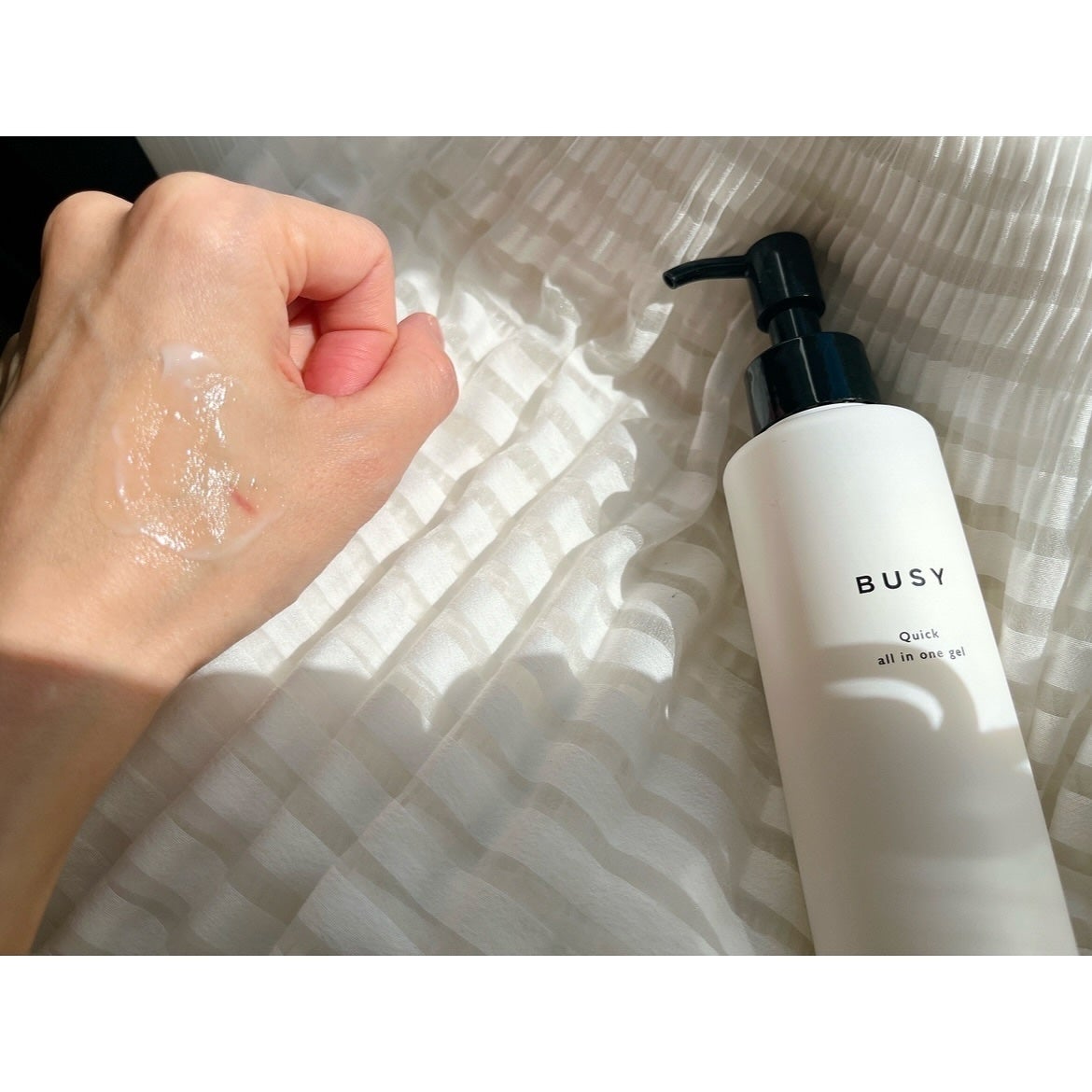 ビジー クイック オールインワンジェル/BUSY/オールインワン化粧品を使ったクチコミ(4枚目)